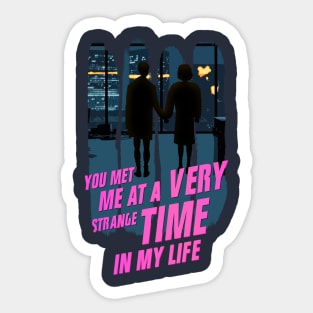 You met me Sticker